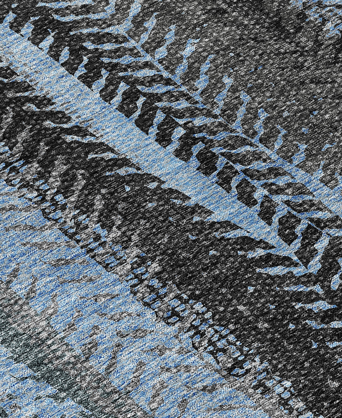 Addison Chantille Machine Washable Acn693 2'3"x7'6" Runner Area Rug In Blue