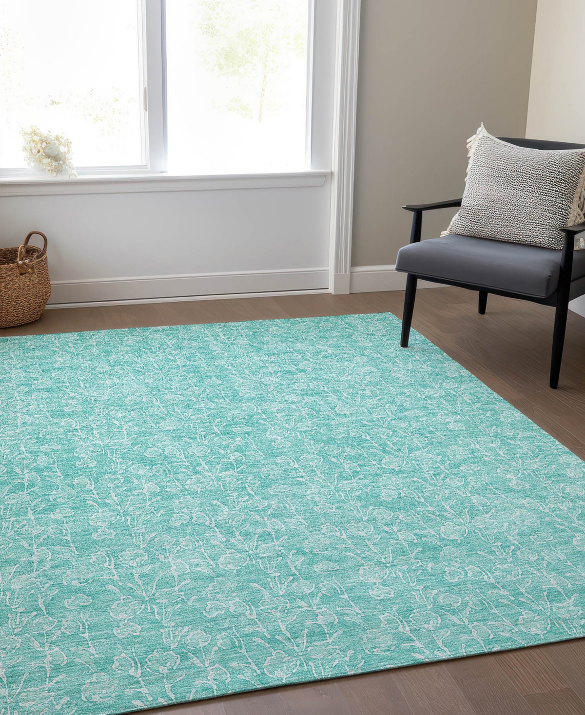 Addison Chantille Acn703 2'6"x3'10" Area Rug In Teal