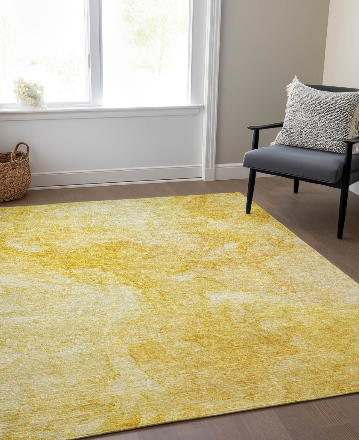Addison Chantille Acn688 8'x10' Area Rug In Gold