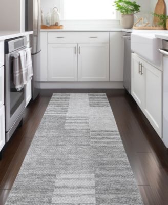 Chantille Machine Washable ACN686 2'3"x7'6" Runner Area Rug