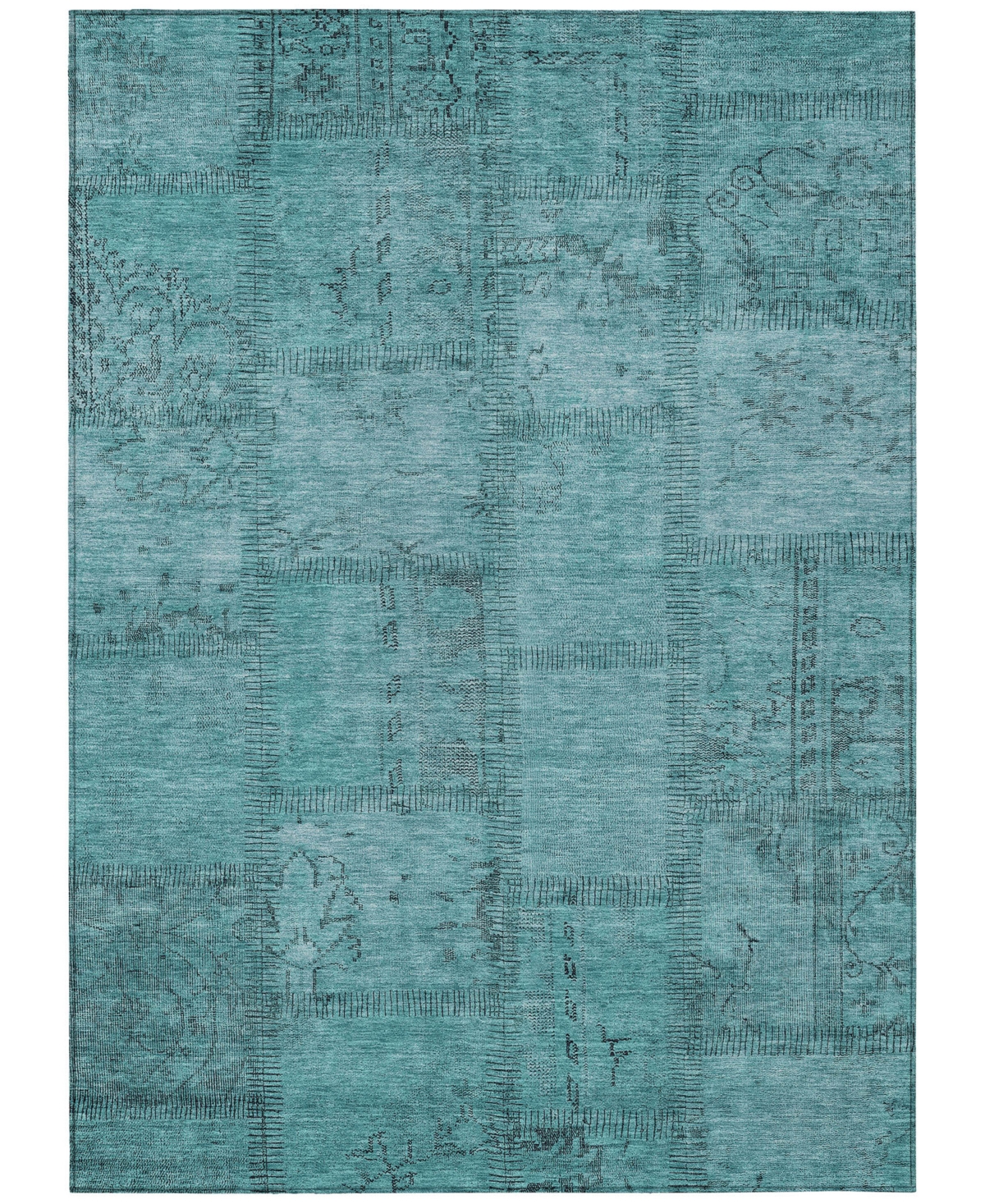 Addison Chantille Acn685 3'x5' Area Rug In Teal