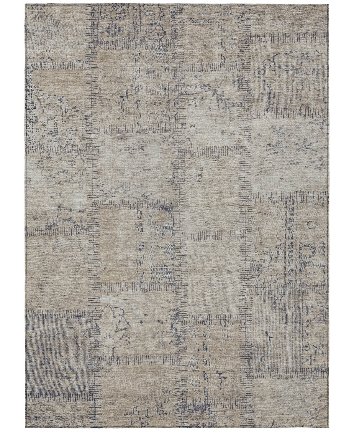 Addison Chantille Acn685 9'x12' Area Rug In Beige
