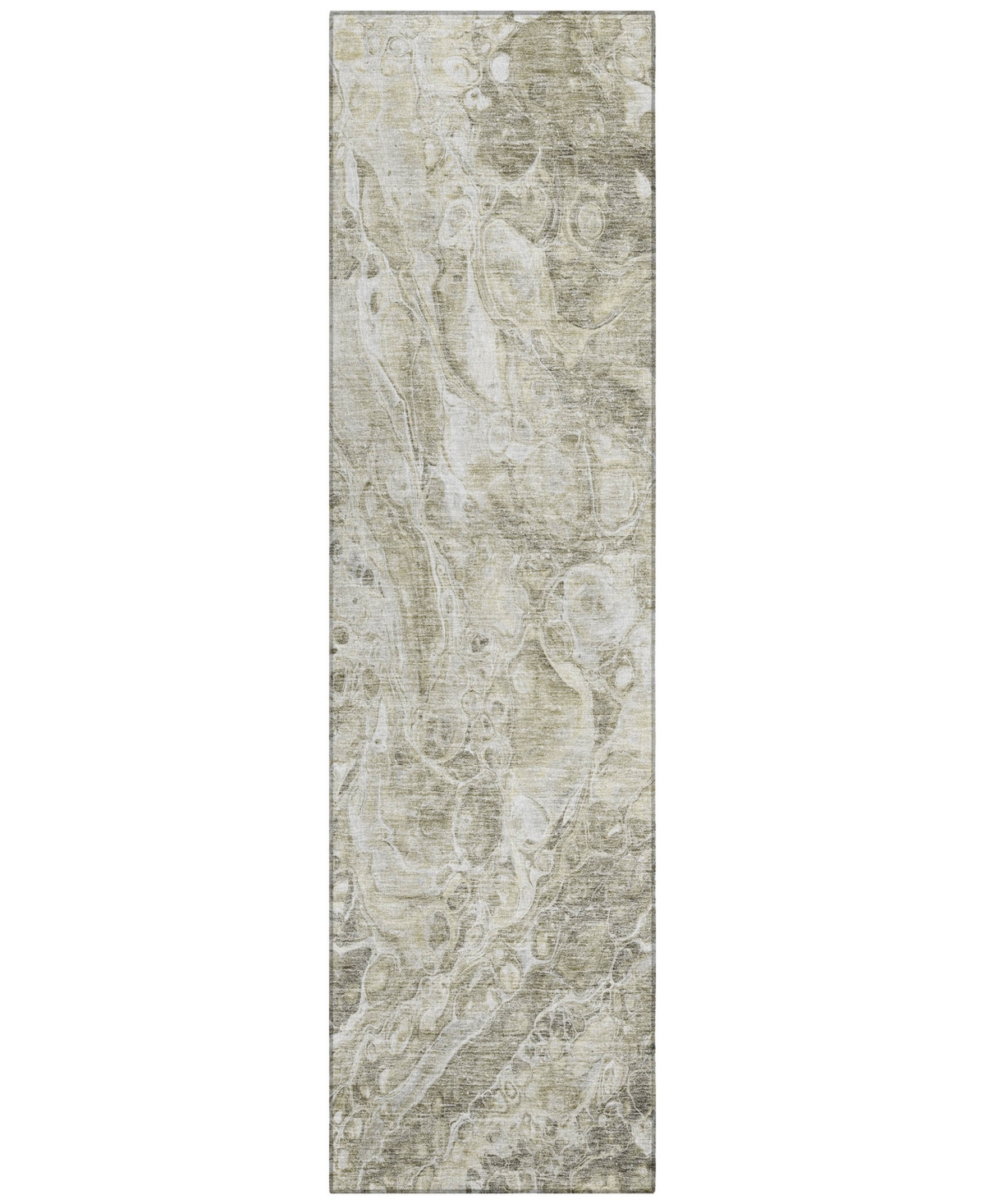 Addison Chantille Acn670 2'3"x7'6" Runner Area Rug In Tan