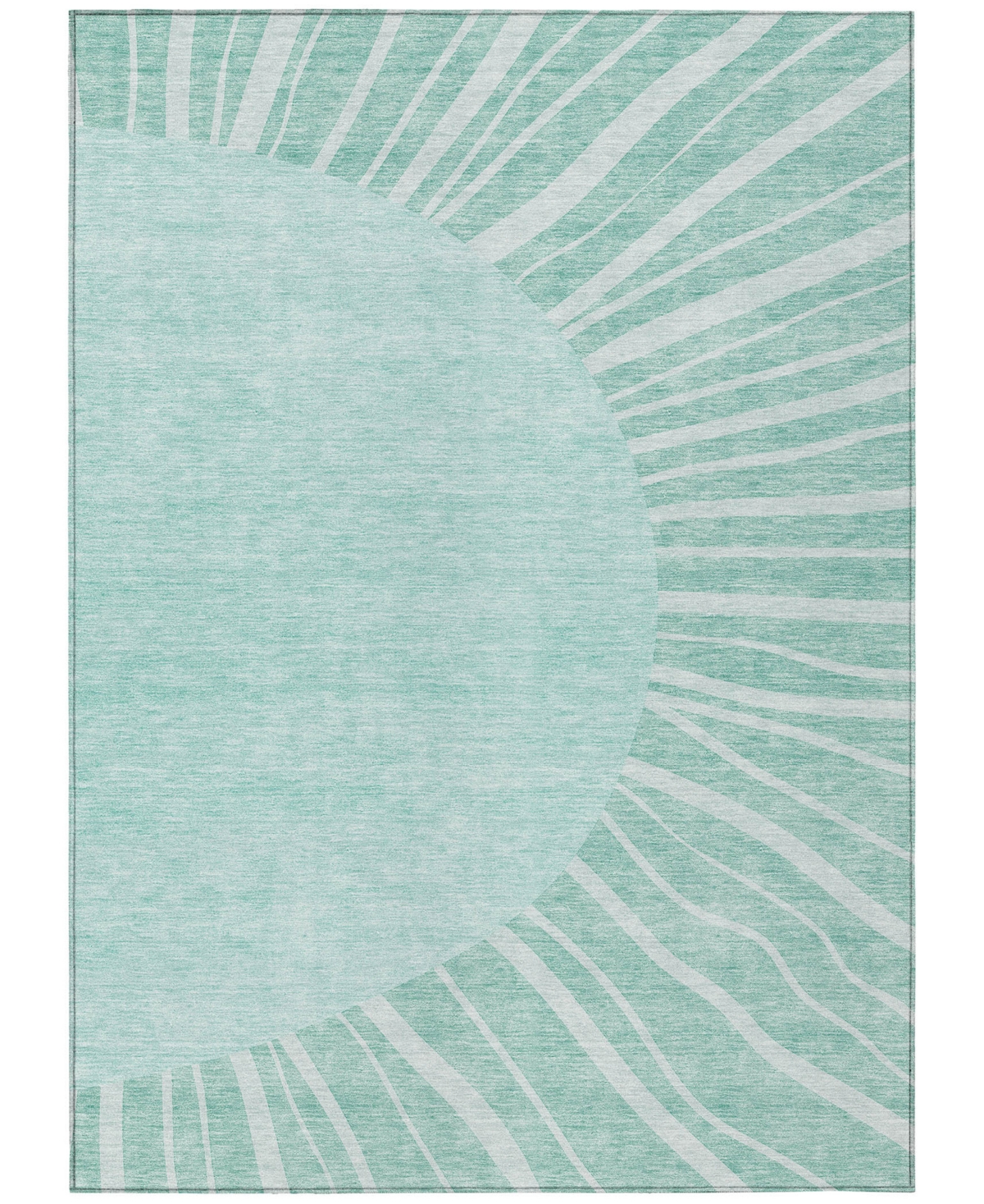 Addison Chantille Acn668 5'x7'6" Area Rug In Teal