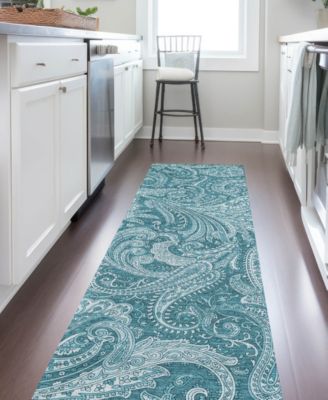 Chantille Machine Washable ACN654 2'3"x7'6" Runner Area Rug