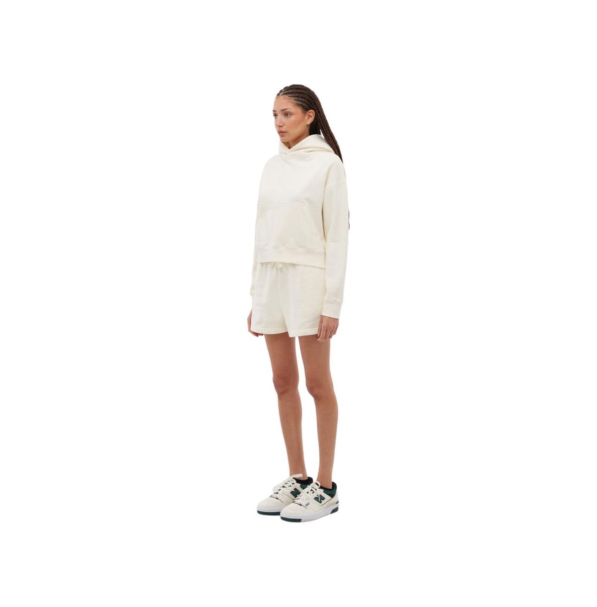 Bench Dna Women's Hart Eco-Fleece Cropped Hoodie - BLEH10501