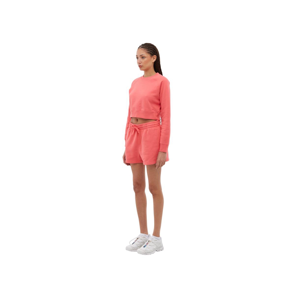 Bench Dna Women's Smithy Eco-Fleece Shorts - BLLH10504