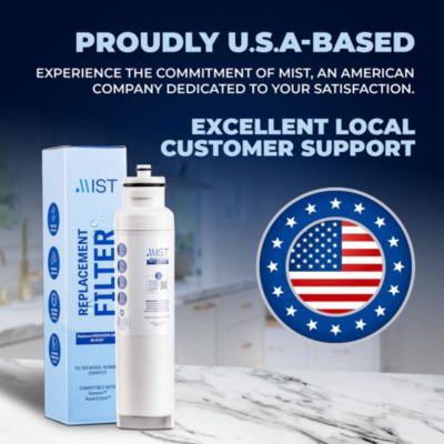 DW2042FR-09 Water Filter (3-Pack) Compatible with Daewoo, Kenmore 46-9130, NSF Certified, replaces DW2042FR, DW2042F-09