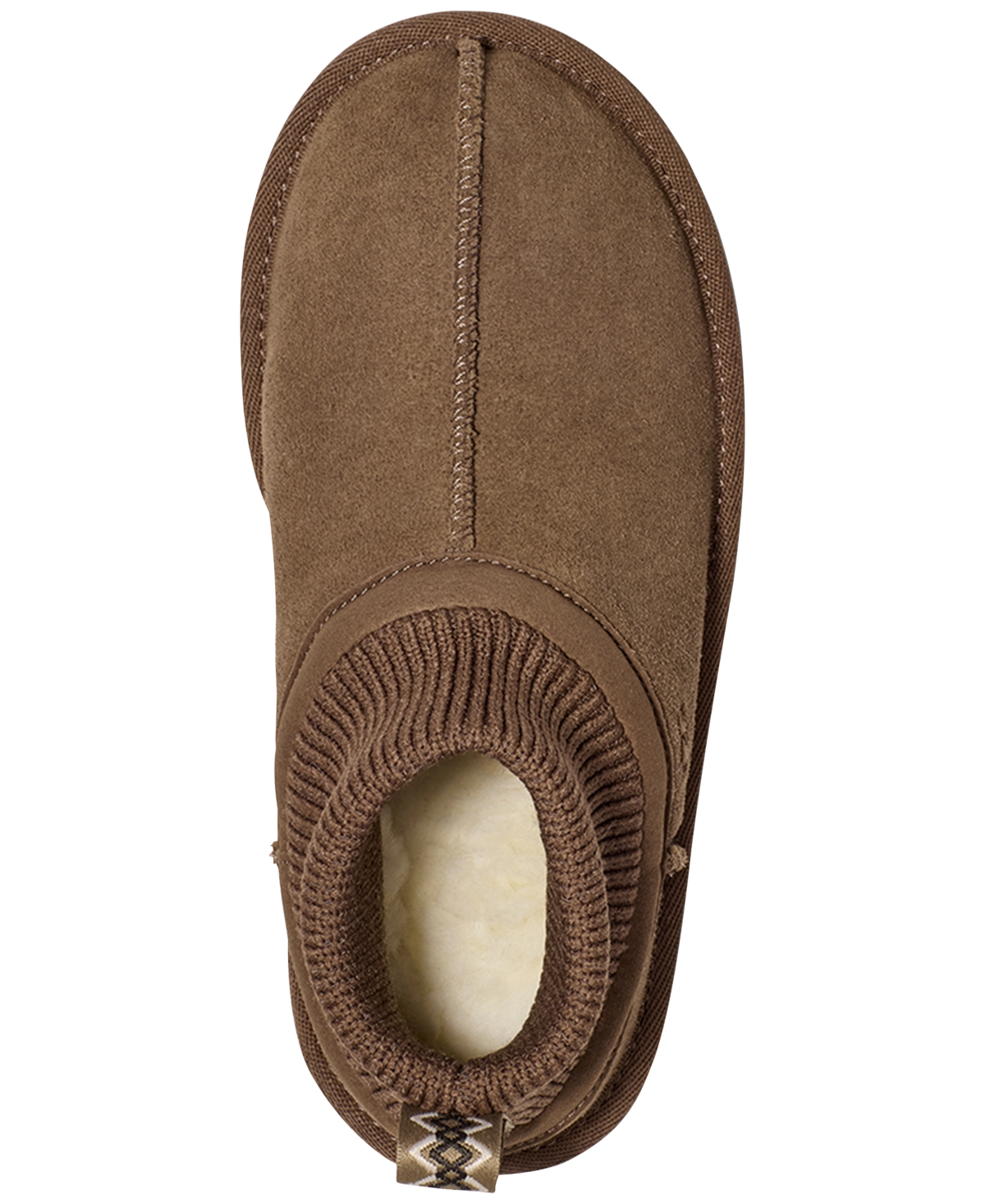 Ugg Toddler Classic Ultra Stretch Cuff Booties In Mustard Seed