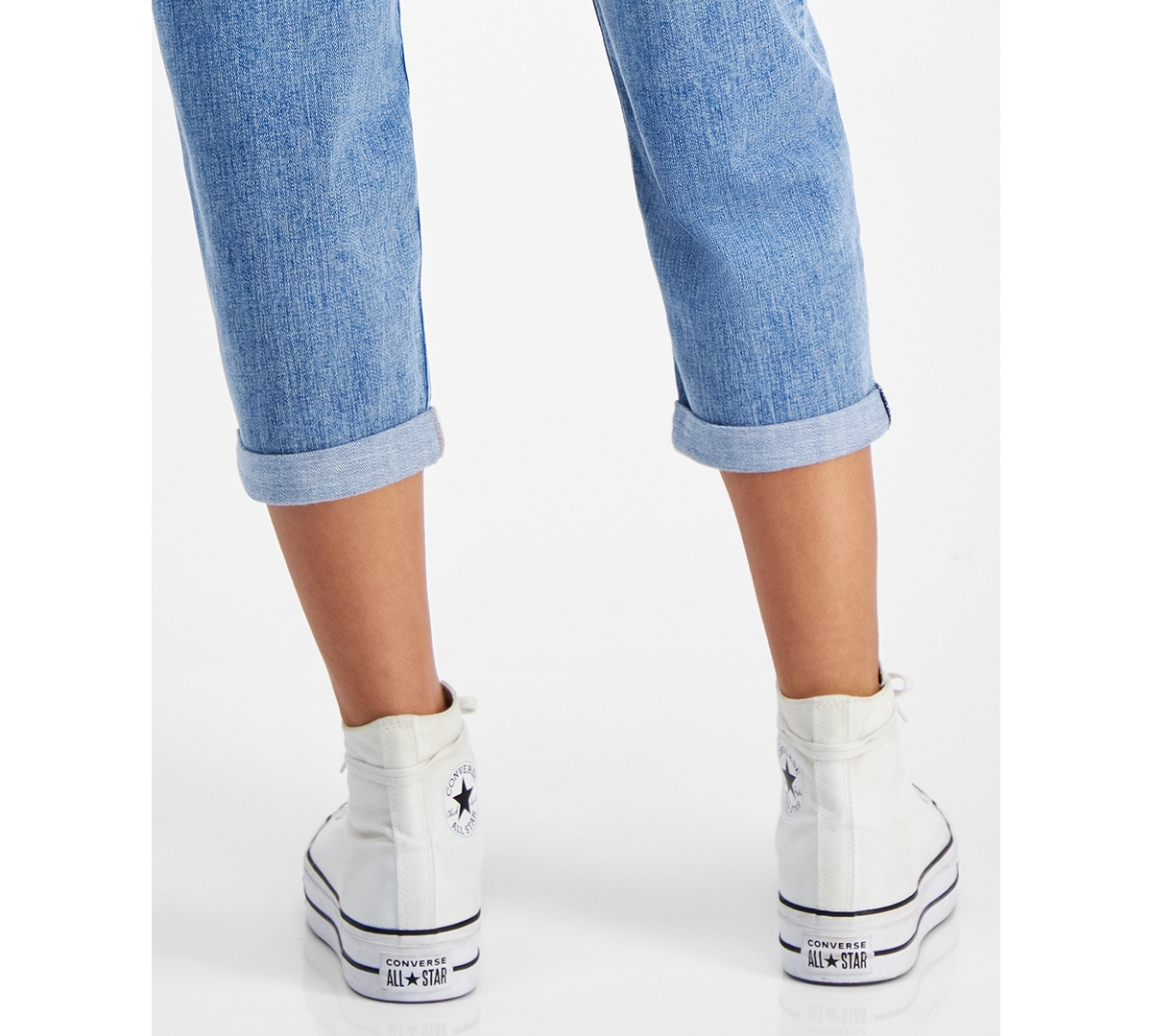 Nautica Jeans Women's Belted Straight-Leg Capri Jeans