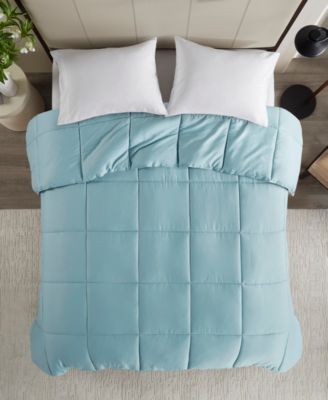 Winfield Cotton Percale Luxury Down Alternative Comforter, Full/Queen