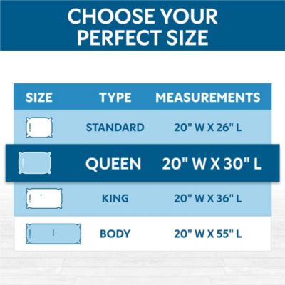 Waterproof Zippered Pillow Protector - Queen Size - 6 Pack