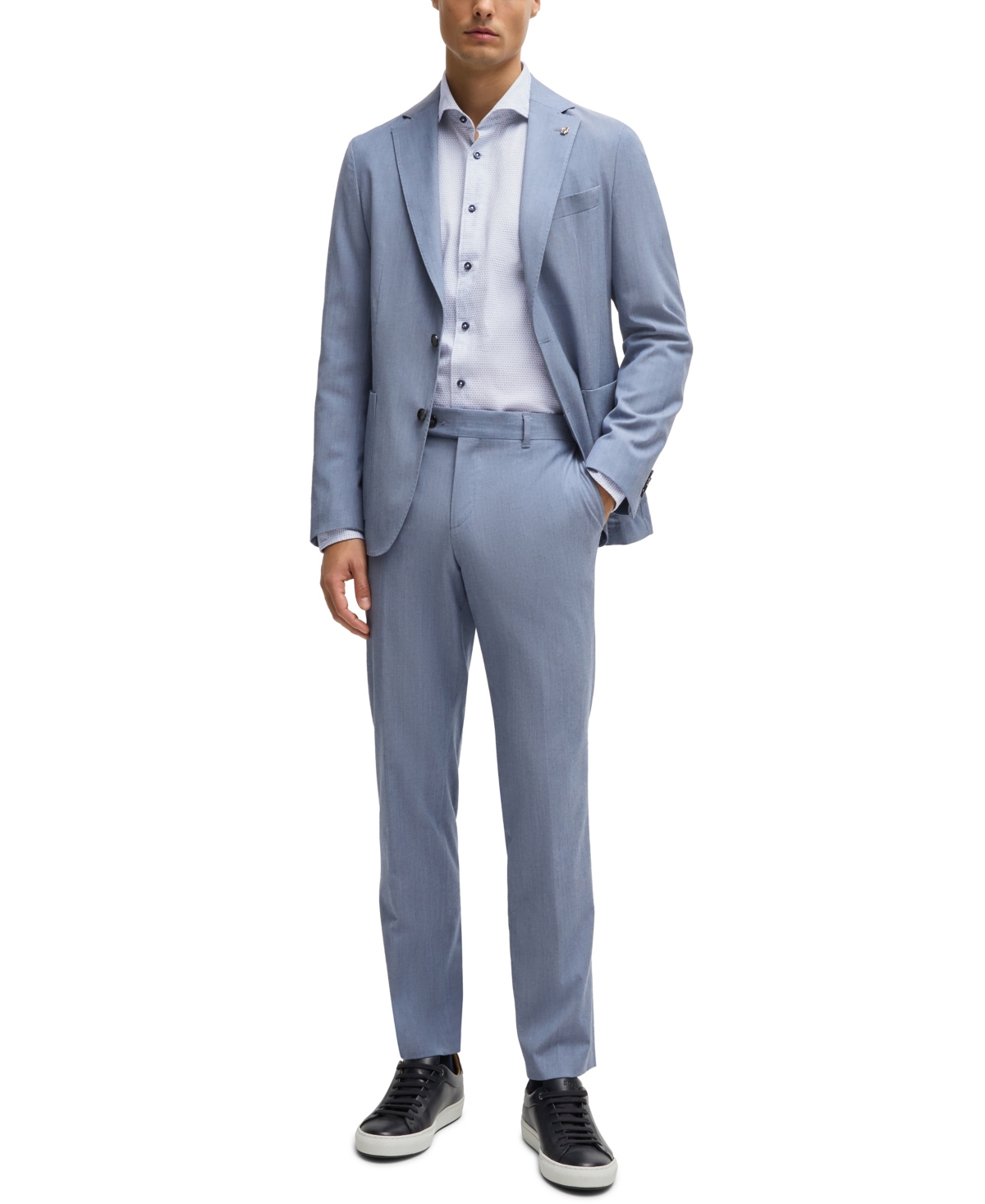Boss by Hugo Boss Men's Spread Collar Casual-Fit Dress Shirt