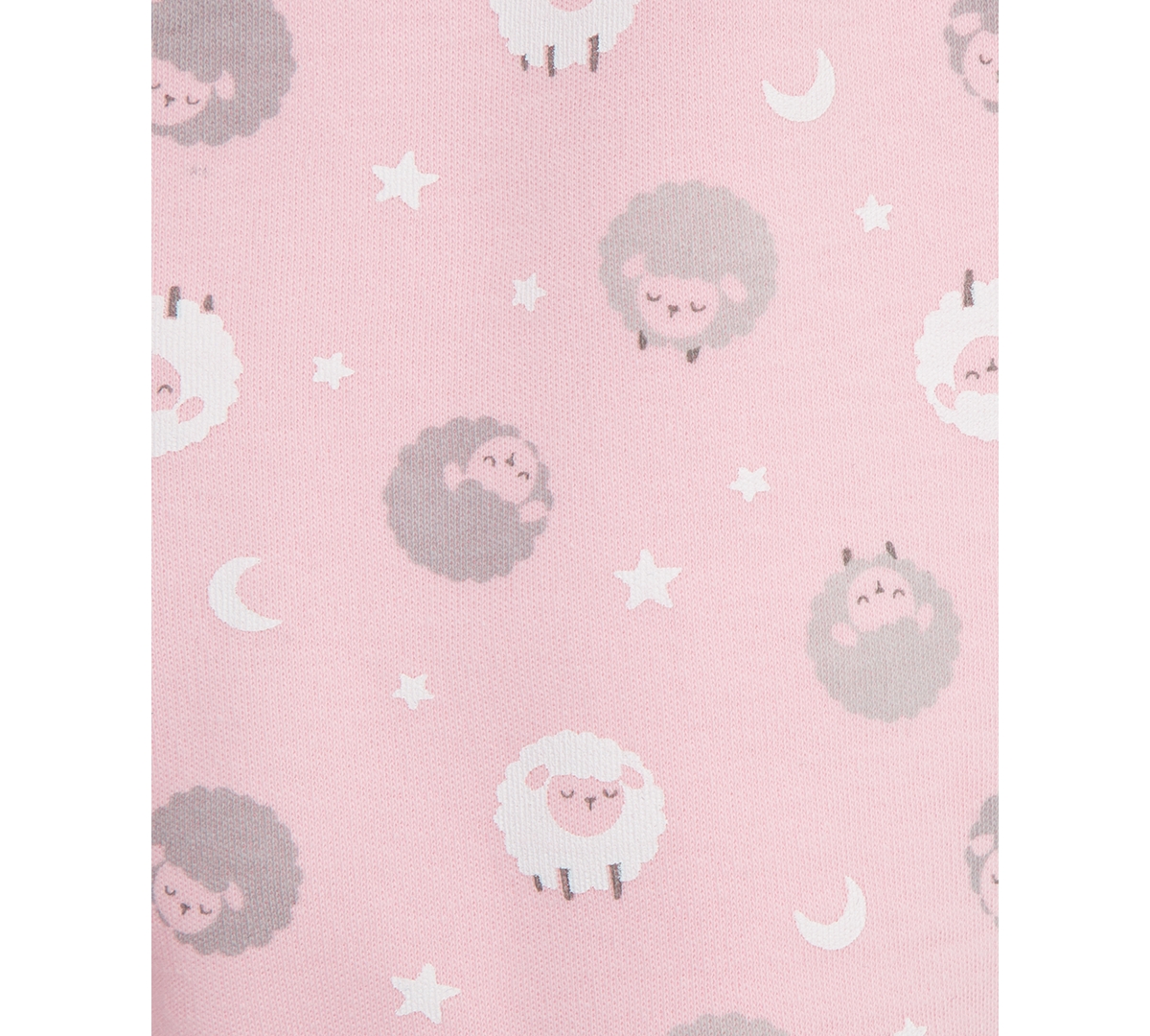 Little Me Baby Girls 3-Pc. Cute Sheep Top, Footed Pants & Hat Set
