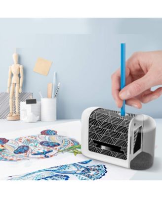 Electric Pencil Sharpener: Battery-Powered for Kids, School, Office, Art