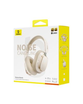 Bowie H1s Noise-Cancellation Wireless Headphones White