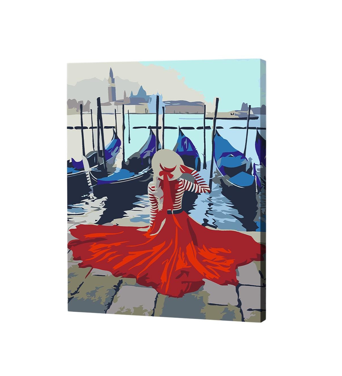 Artwille Paint by Number Kit Embankment of Venice - Assorted Pre-pack (See Table 9