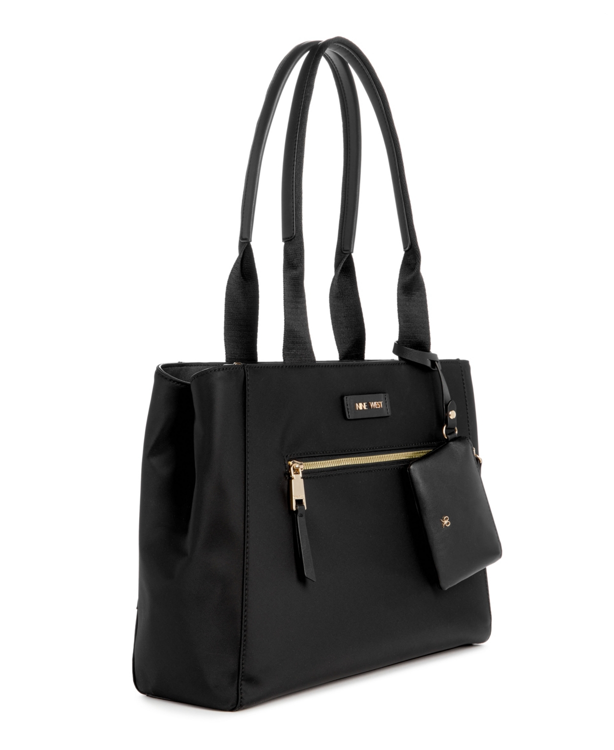 Shop Nine West Byron Tech Tote Bag In Black