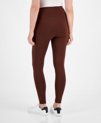 Petite High-Rise Basic Leggings, Created for Macy's 