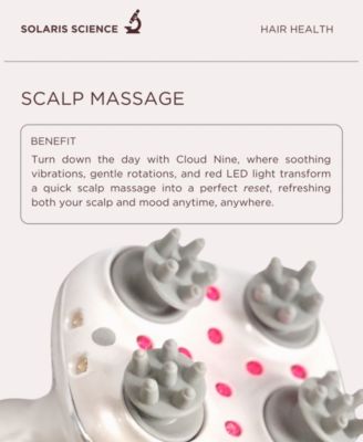 Hair Growth-Enhancing Light Therapy Scalp Massager