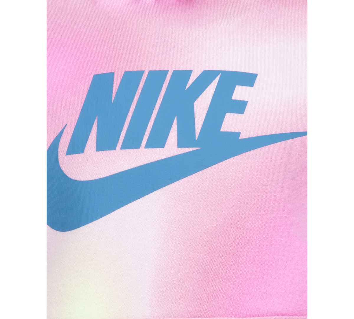 Nike Little Girls Solarized Pullover Logo Hoodie