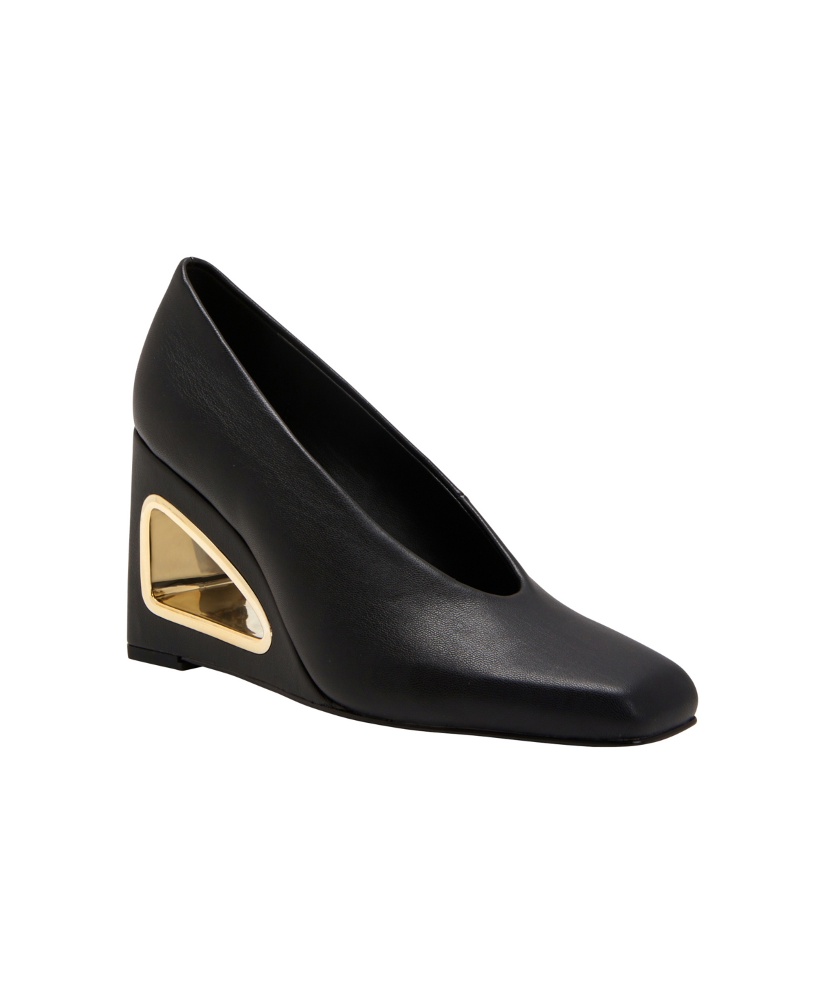 Shop Katy Perry Women's Hollow Wedge Pumps In True Taupe Snake Multi