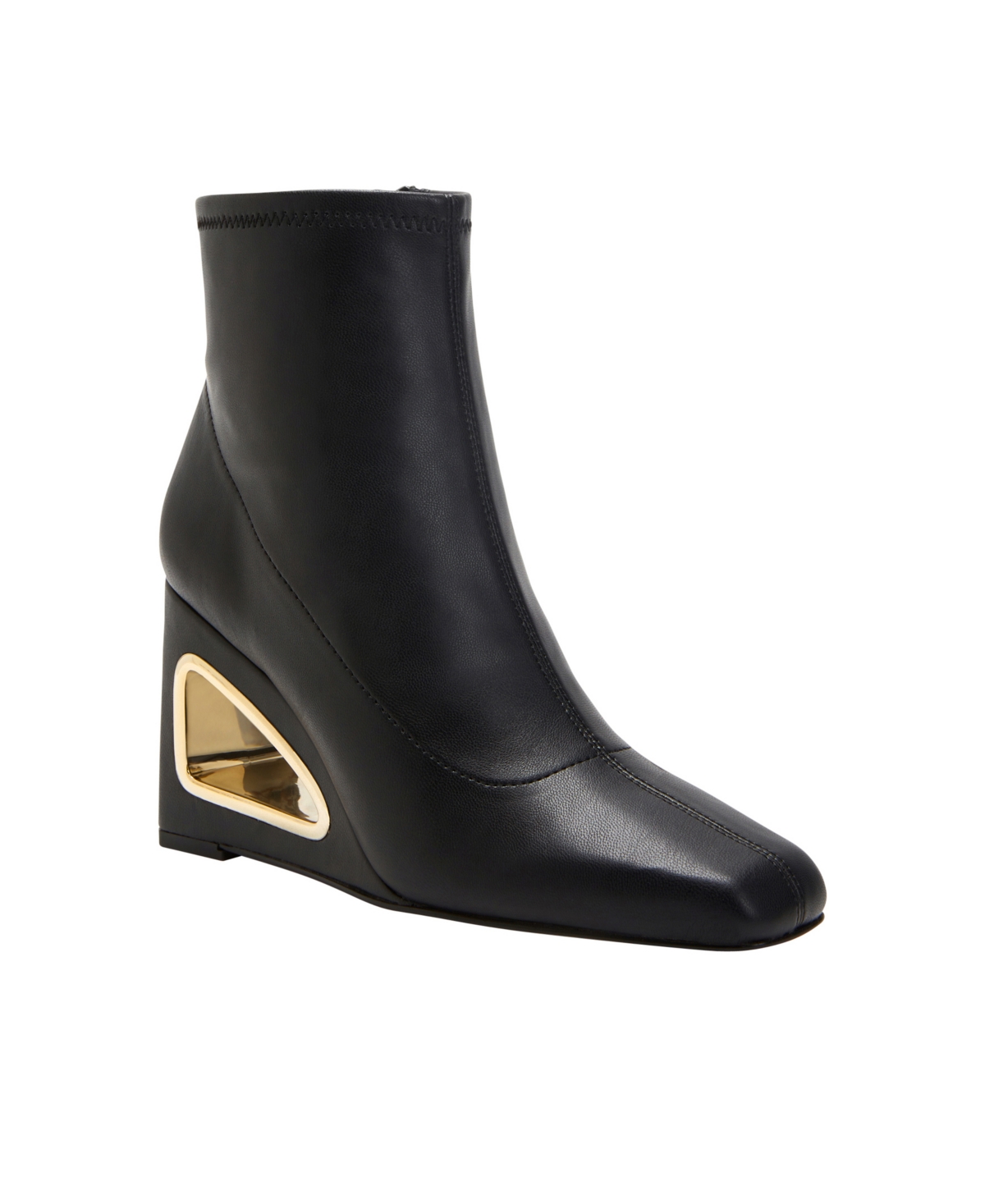 Shop Katy Perry Women's Hollow Wedge Booties In Chalk
