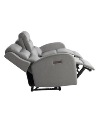 77.2"W Polyester Akron Power Reclining Sofa