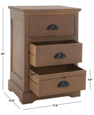 Griffin 3-Drawer Side Table