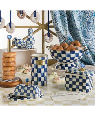 Royal Check Recipe Box