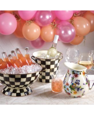 White Flower Market Pitcher