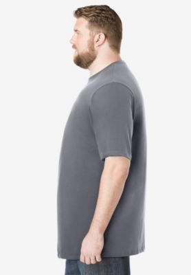 Big & Tall by KingSize Heavyweight Jersey Crewneck T-Shirt