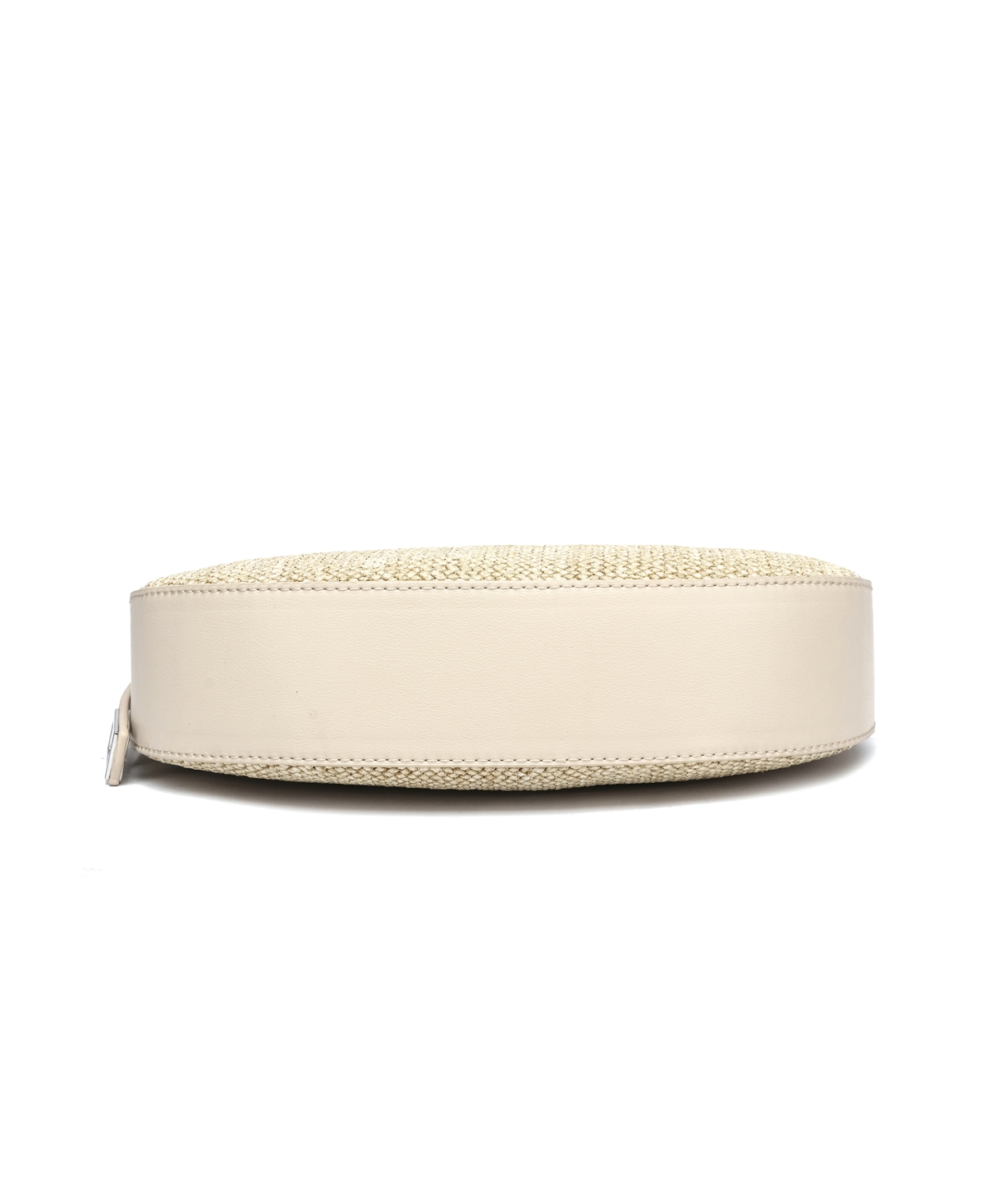 Like Dreams Luna Spring Straw Shoulder Bag In Lilac