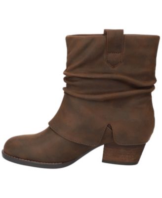 Women's Twyla Slouch Block Heel Ankle Boots