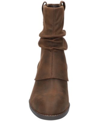 Women's Twyla Slouch Block Heel Ankle Boots