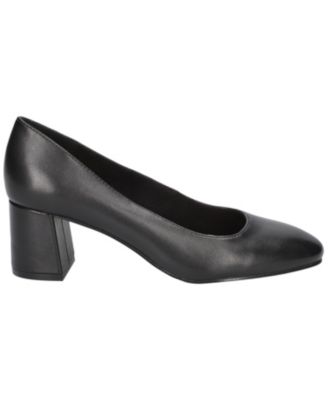 Jillian Women's Block Heel Square Toe Pumps