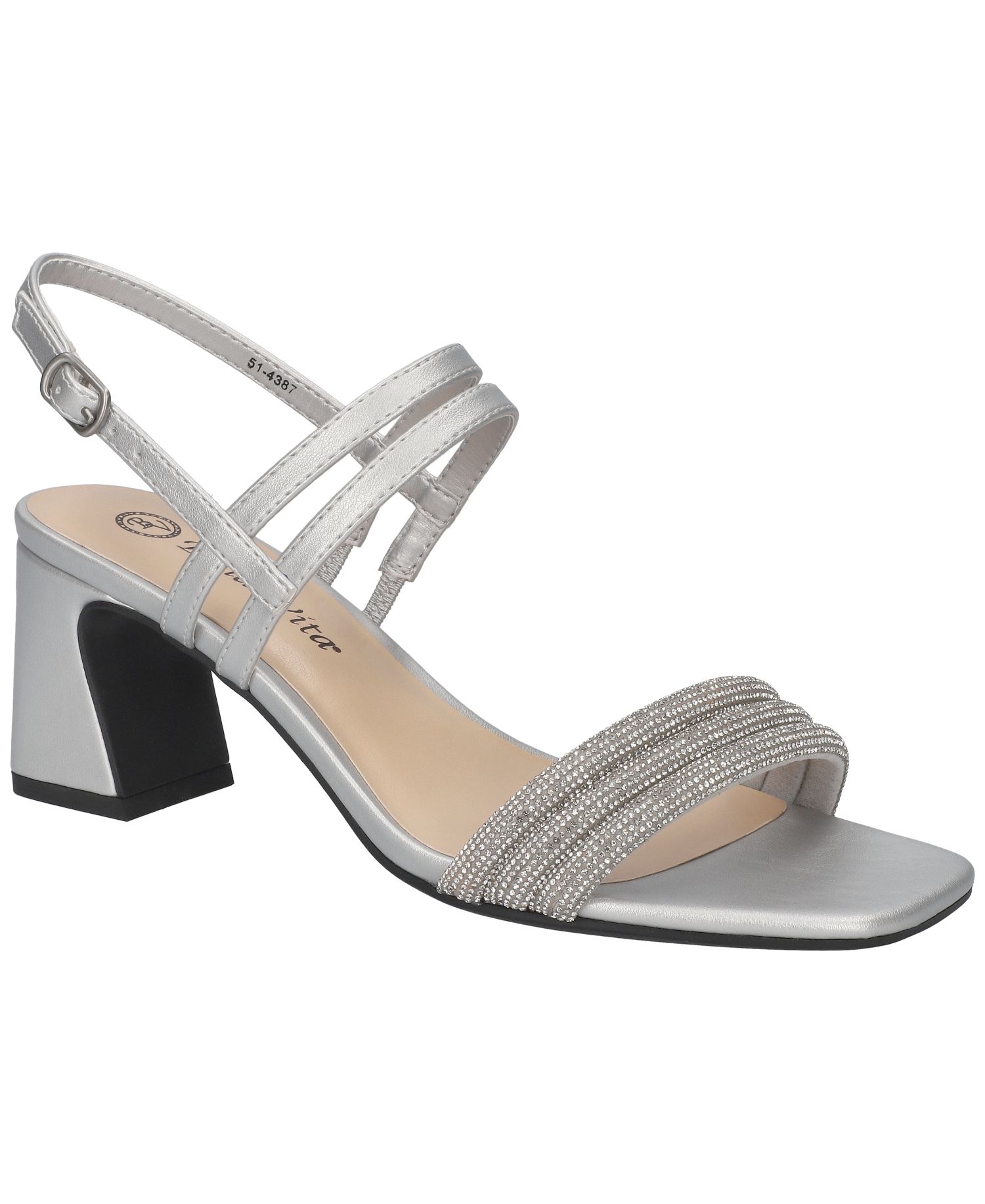 Women's Majesty Square Toe Block Heel Sandals