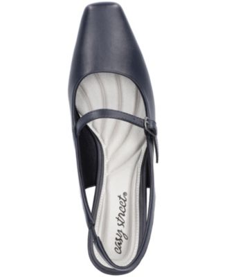 Women's Cameo Square Toe Slingback Pumps