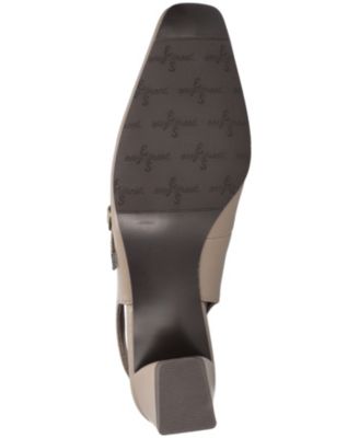 Women's Cameo Square Toe Slingback Pumps