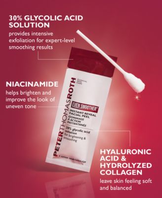 Even Smoother Instant Reveal Facial Peel, 8-Pk.