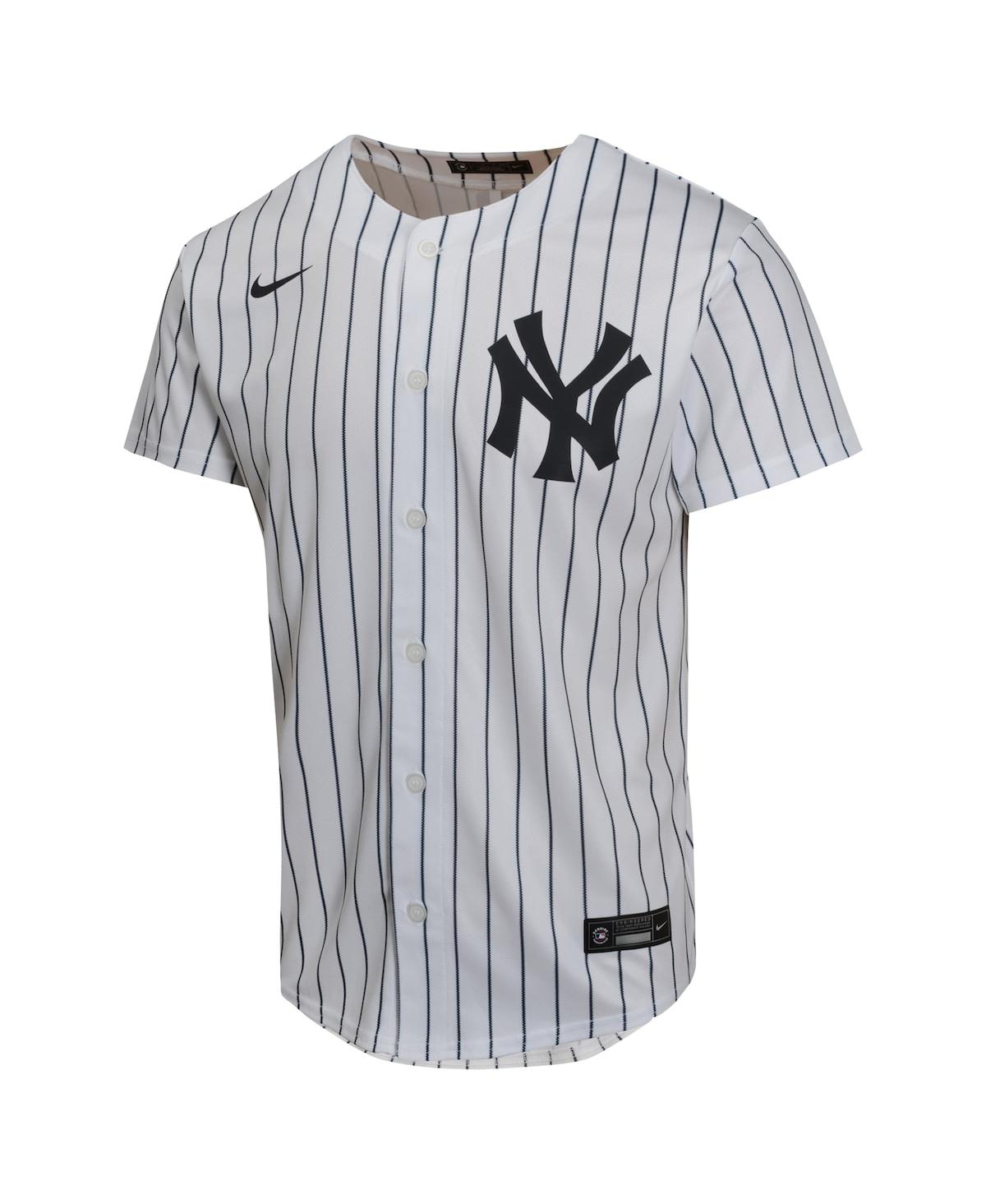 Nike Big Boys and Girls Derek JeterNew York Yankees Home Retired Game Player Jersey - White