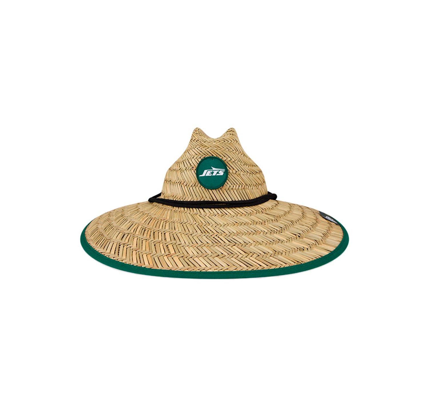Men's Natural New York Jets Straw Hat