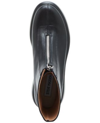 Steve Madden Women's Jones Zipper Combat Booties - Macy's