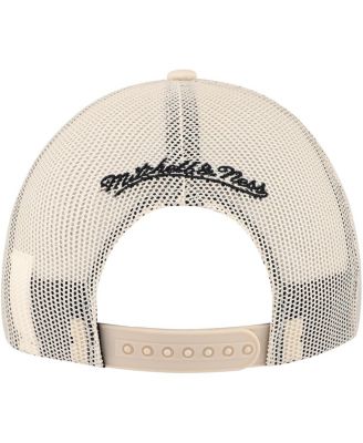 Men's Cream Los Angeles Kings Foam Front Trucker Adjustable Hat