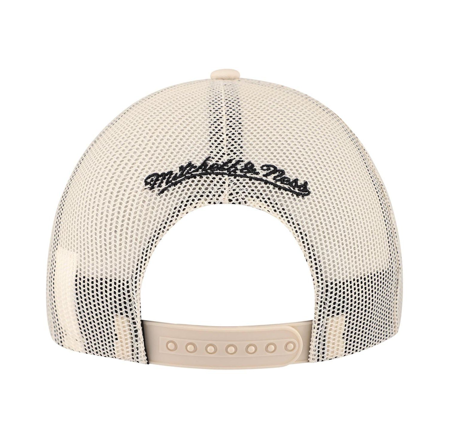 Men's Cream Los Angeles Kings Foam Front Trucker Adjustable Hat