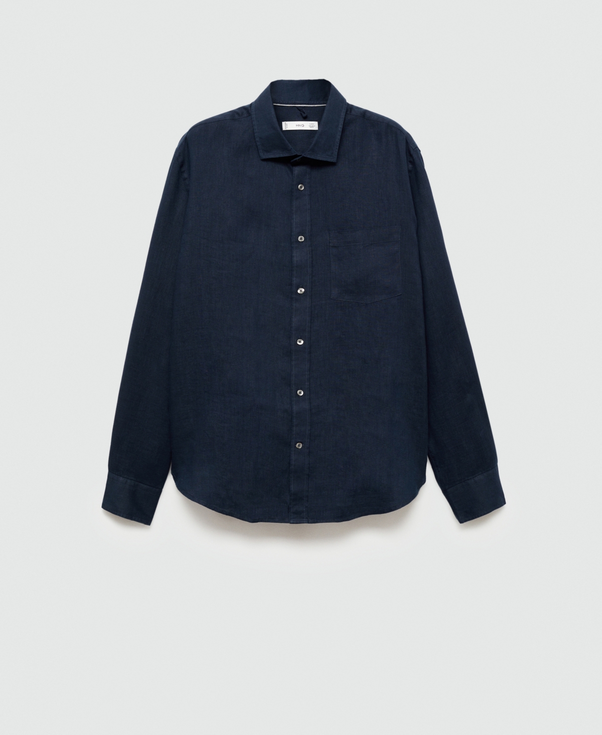 Mango Men's Linen Classic Fit Shirt