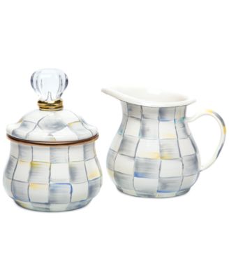 Sterling Check Creamer