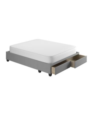 Full\Queen Size Upholstered Storage Platform Bed