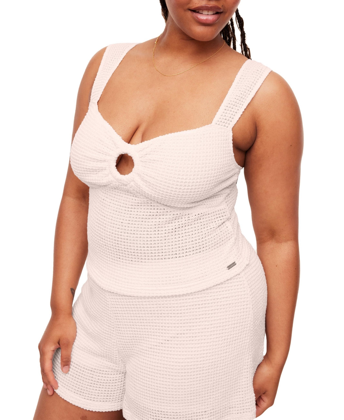 Adore Me Plus Size Sandra Tank And Shorts Set