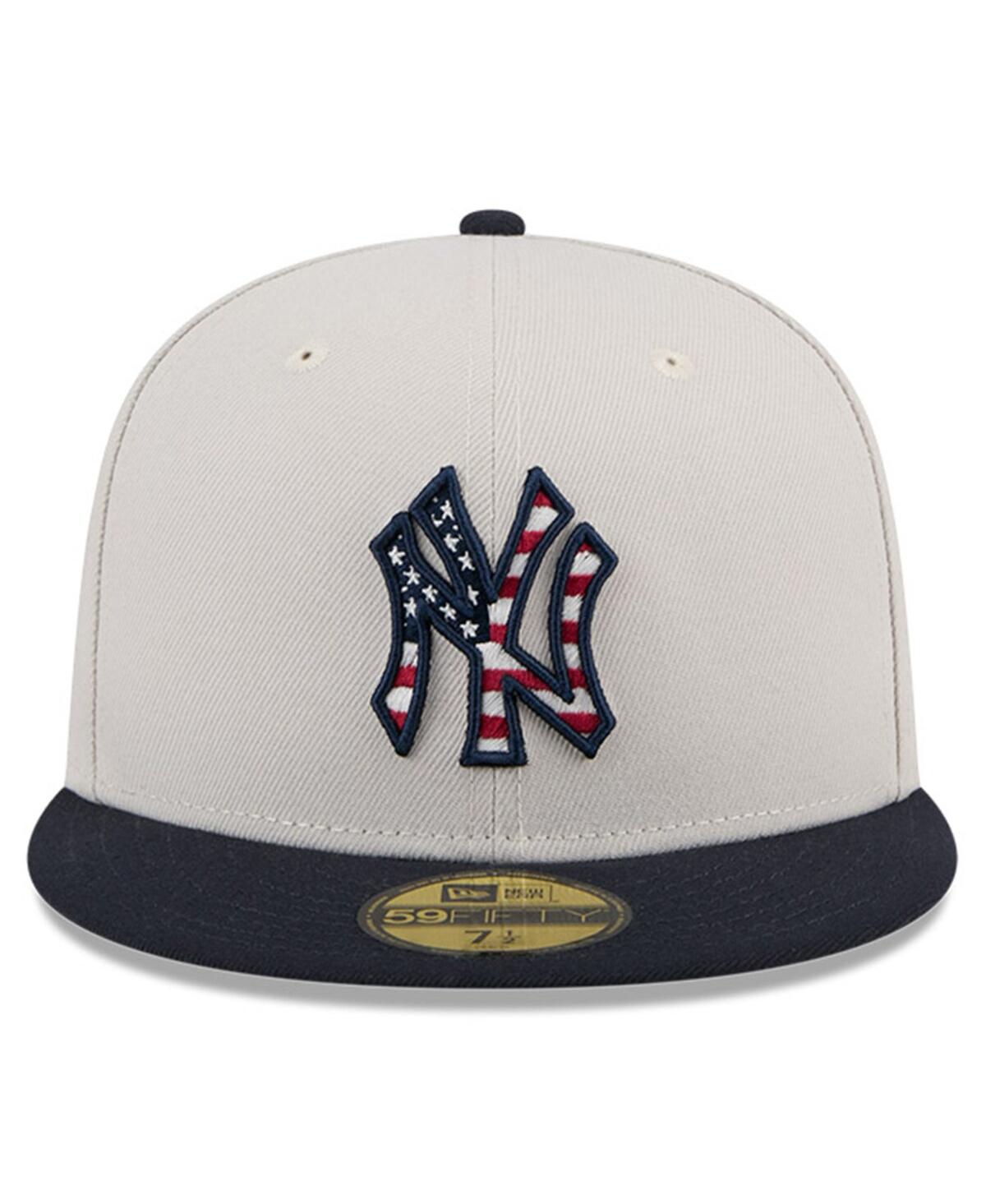New Era Men's Black New York Yankees 2024 Fourth of July 59FIFTY Fitted Hat